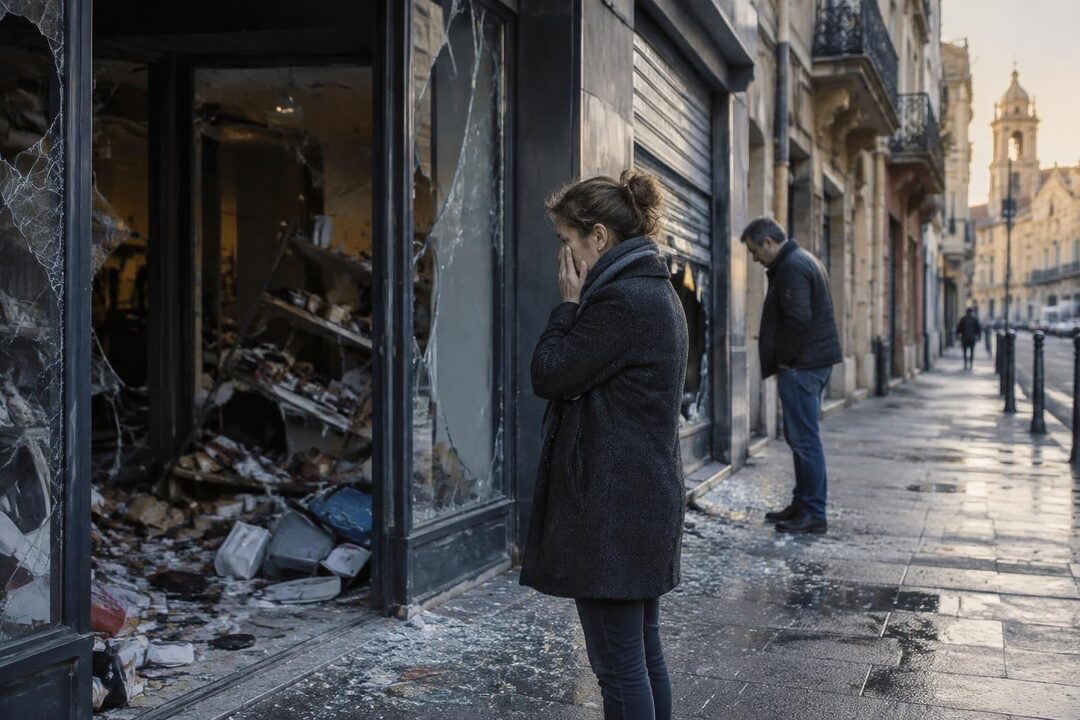 à marseille, des commerçants du centre-ville découvrent leurs boutiques pillées au matin. retour sur les faits.