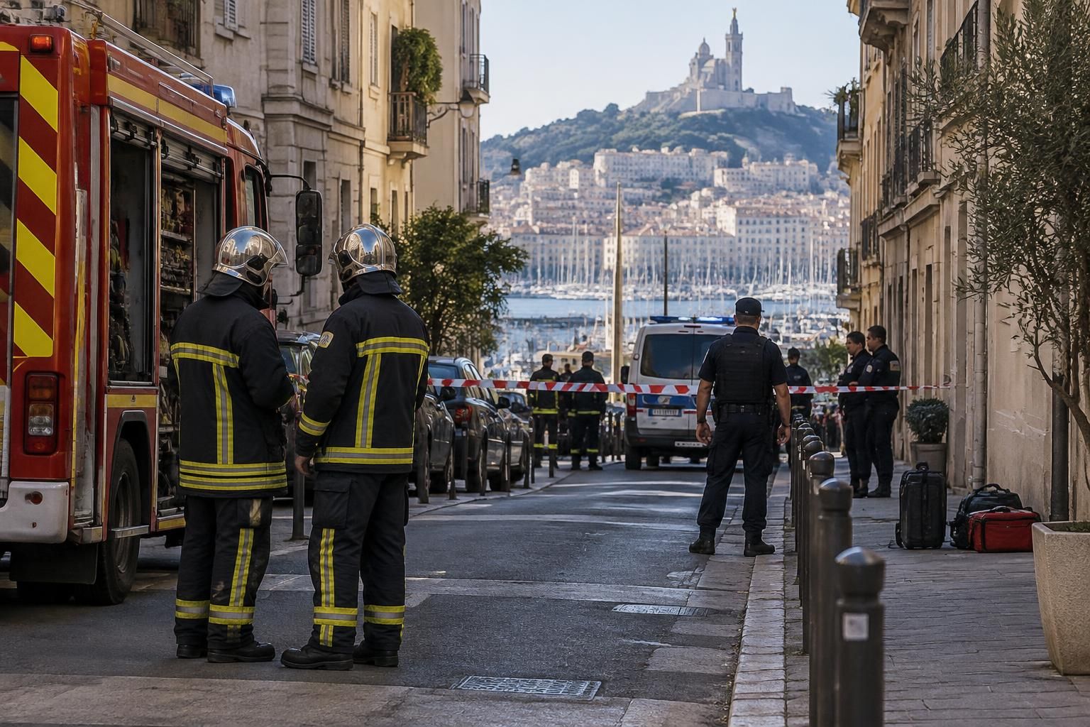 à marseille, un sans-abri a été grièvement blessé au couteau. une femme d’une quarantaine d’années a été interpellée.